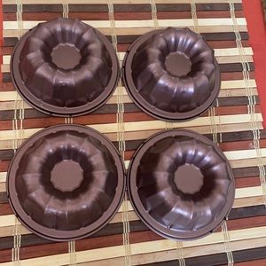 Mini copper Bundt pans